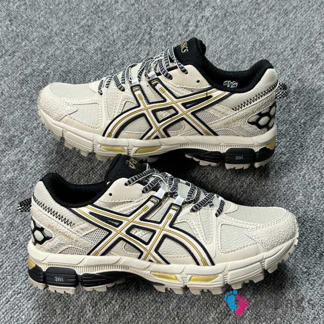 Uubags | ASICS Gel-Kahana 8 Khaki Black Gold Sneaker - 1