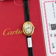 Uubags | Cartier Baignoire W8000007 18K Rose Gold Ladies Watch 02 - 1