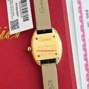 Uubags | Cartier Baignoire W8000007 18K Rose Gold Ladies Watch 02 - 4