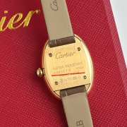 Uubags | Cartier Baignoire W8000007 18K Rose Gold Ladies Watch 03 - 5