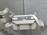 Uubags | Dior Smooth Calfskin Diorcamp Bag White 24x9.5x19cm - 1