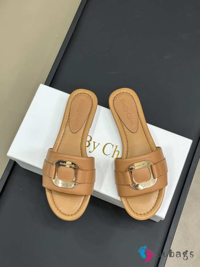 Uubags | Chloé Woven Slide Mule 01 - 1