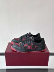 Uubags | Gucci men's sneaker in black/red - 4