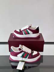 Uubags | Gucci Rosso Ancora GG Canvas Screener Sneaker - 6