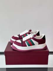 Uubags | Gucci Rosso Ancora GG Canvas Screener Sneaker - 3