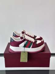 Uubags | Gucci Rosso Ancora GG Canvas Screener Sneaker - 2