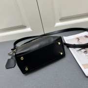 Uubags | Versace Tag Hobo Handbag In Black 23x16x11cm - 4