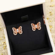 Uubags | De beers butterfly earrings - 4