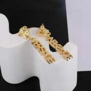 Uubags | Versace in 18 kt gold earrings  - 4