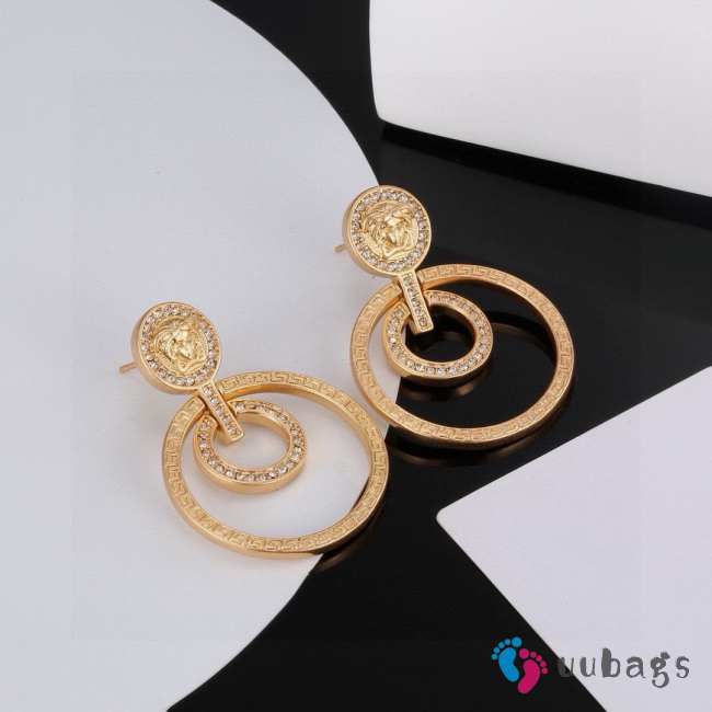 Uubags | Versace gold earrings 01 - 1