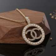 Uubags | Chanel necklace gold 01 - 2