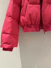 Uubags | Ann Andelman Pink Cropped Down Jacket - 6