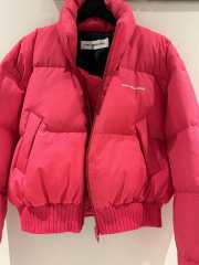 Uubags | Ann Andelman Pink Cropped Down Jacket - 5