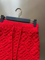 Uubags | Louis Vuitton 1AGSI1 Monogram Toweling Mini Skirt In Red - 5