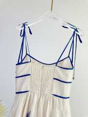 Uubags | Zimmermann Wylie Picnic Dress in Blue Palm - 5