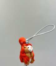 Uubags | Loewe Hamster with Octopus Bag Charm  - 6