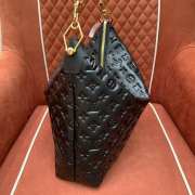 Uubags | Louis Vuitton M12068 Coussin MM Hobo Bag In Black 38x33x10cm - 5