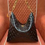 Uubags | Louis Vuitton M12068 Coussin MM Hobo Bag In Black 38x33x10cm - 3