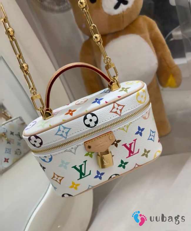 Uubags | Louis Vuitton M13662 Vanity Chain Pouch LV x TM In Multicolor 19x11.5x6.5cm - 1