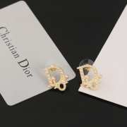 Uubags | Dior pearl earrings gold  - 4