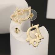 Uubags | Dior pearl earrings gold  - 3