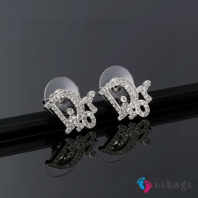 Uubags | Dior silver earrings - 1