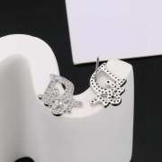 Uubags | Dior silver earrings - 5