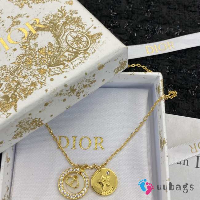 Uubags | Dior gold necklace 01 - 1