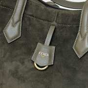 Uubags | Fendi Origami Leather Green Bag 27x15x27cm - 4