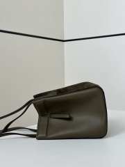 Uubags | Fendi Origami Small Leather Green Bag 18.5x15x15cm - 6