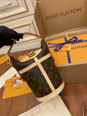 Uubags | Louis Vuitton M43587 Monogram Canvas Duffle Bag 22x23x14cm - 1