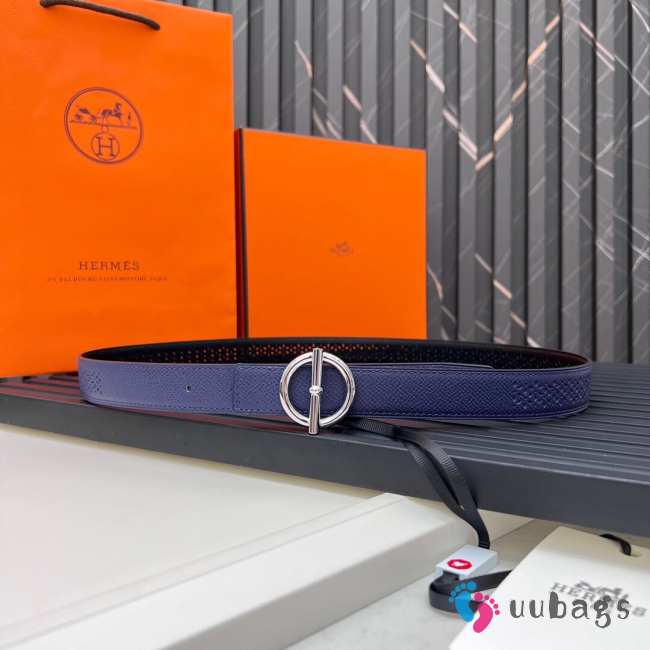 Uubags | Hermes leather belt 04 24mm - 1