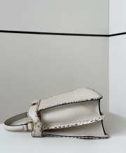 Uubags | Fendi Peekaboo ISeeU white bag 33x12x25cm - 2