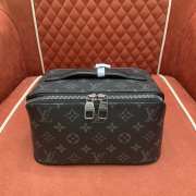 Uubags | Louis Vuitton M11508 Toiletry Material Monogram Eclipse Canvas Bag 24x13x13cm - 1