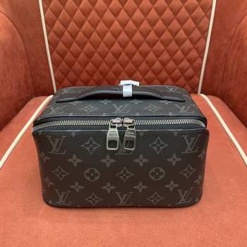 Uubags | Louis Vuitton M11508 Toiletry Material Monogram Eclipse Canvas Bag 24x13x13cm