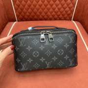 Uubags | Louis Vuitton M11508 Toiletry Material Monogram Eclipse Canvas Bag 24x13x13cm - 6