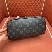 Uubags | Louis Vuitton M11508 Toiletry Material Monogram Eclipse Canvas Bag 24x13x13cm - 3