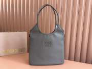 Uubags | Miu Miu Hobo Tote Bag In Grey 35x40cm - 1