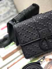 Uubags | Dior Embossed Montaigne Black Bag 24x17x8cm - 2