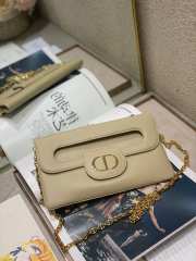 Uubags | Dior Medium Diordouble Smooth Calfskin Bag in Beige M8641 28x16.5x3cm - 1