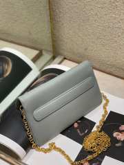 Uubags | Dior Small Diordouble Smooth Calfskin Bag in Gray 22cm - 2