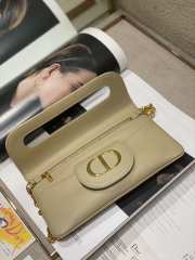 Uubags | Dior Small Diordouble Smooth Calfskin Bag in Beige 22cm - 2