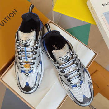 Uubags | Louis Vuitton Men's 1ADI6E Runner Tatic Sneaker In Blue 5cm