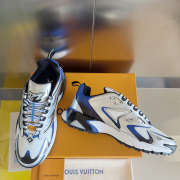 Uubags | Louis Vuitton Men's 1ADI6E Runner Tatic Sneaker In Blue 5cm - 4