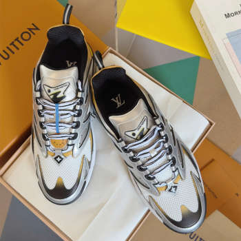 Uubags | Louis Vuitton Men's 1ADI7C Runner Tatic Sneaker In Yellow 5cm