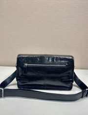 Uubags Prada 2VD073 leather shoulder bag in black 30x20x11cm - 2