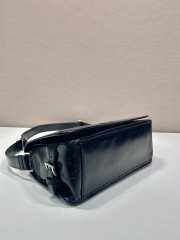 Uubags Prada 2VD073 leather shoulder bag in black 30x20x11cm - 4