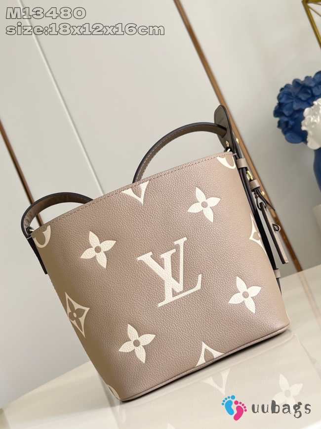 Uubags Louis Vuitton M13045 All In BB Bag Grey 16x18x12cm - 1