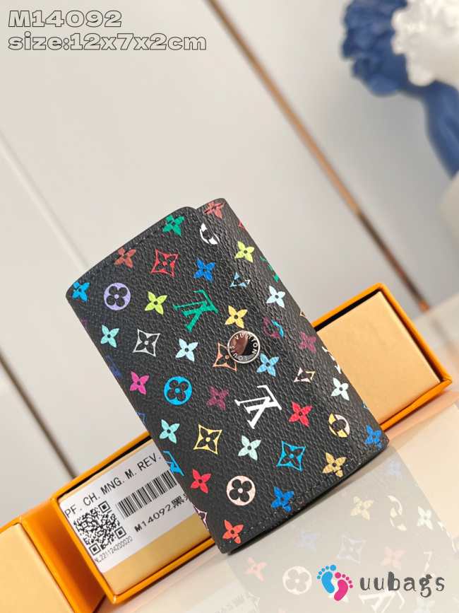 Uubags Louis Vuitton x Murakami M14092 wallet in black 12x7x2cm - 1