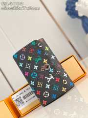 Uubags Louis Vuitton x Murakami M14092 wallet in black 12x7x2cm - 1